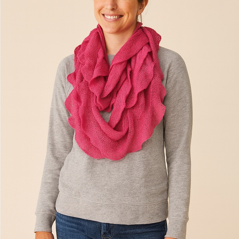 Pink Women's Scarf